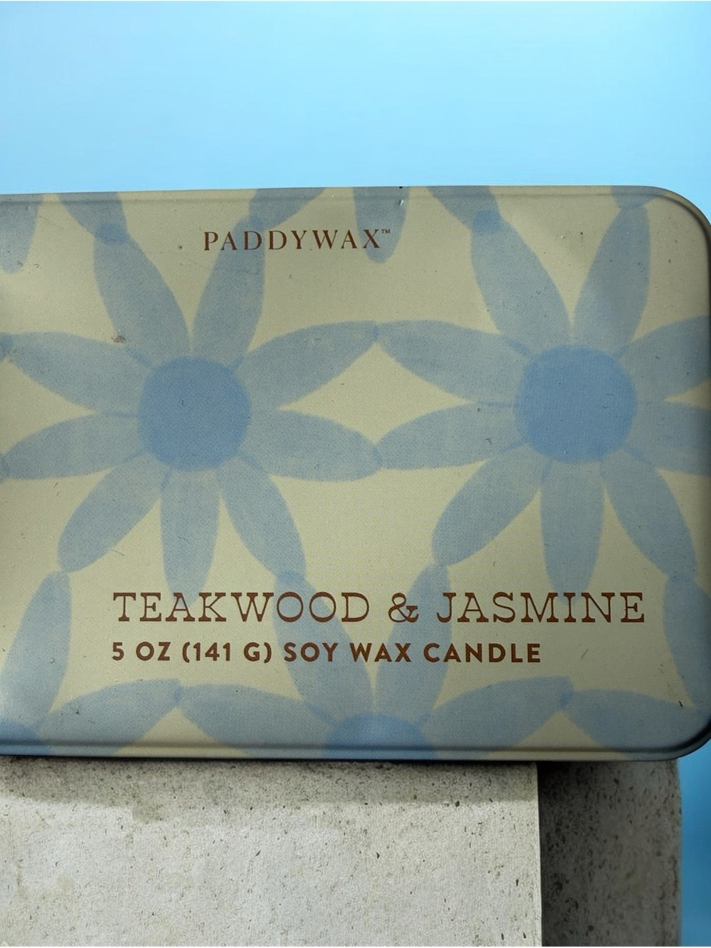 Paddywax Teakwood & Jasmine Soy Wax Candle!